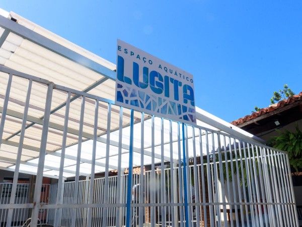 Fachada do Espaço Aquático LUGITA