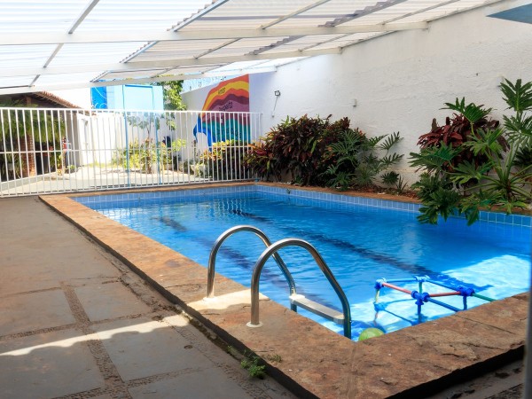 Piscina terapêutica do Espaço Aquático LUGITA