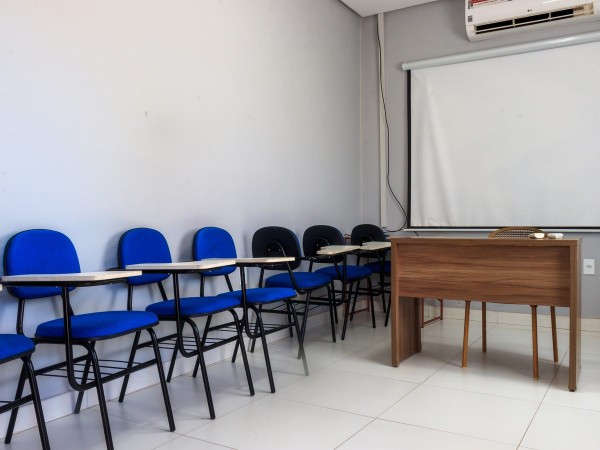 Sala de treinamento e formação